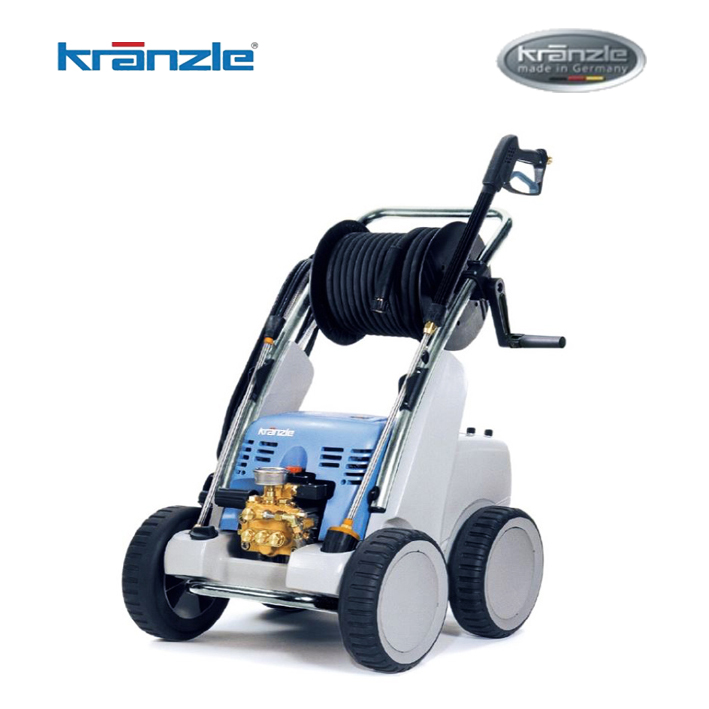 เครื่องฉีดน้ำแรงดันสูง รุ่นใหญ่ มีแทงค์เก็บน้ำในตัว มี 4 ล้อเข็น / Kranzle Quadro 1000 TS T DK Quadro Series ครันเซลล์