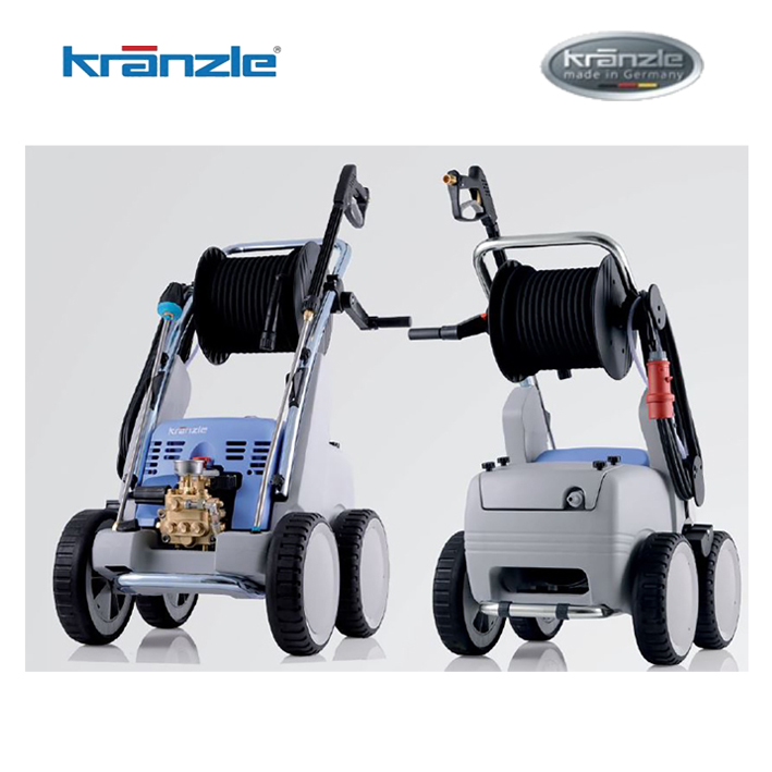เครื่องฉีดน้ำแรงดันสูง รุ่นใหญ่ มีแทงค์เก็บน้ำในตัว มี 4 ล้อเข็น / Kranzle Quadro 1000 TS T DK Quadro Series ครันเซลล์ - Image 3